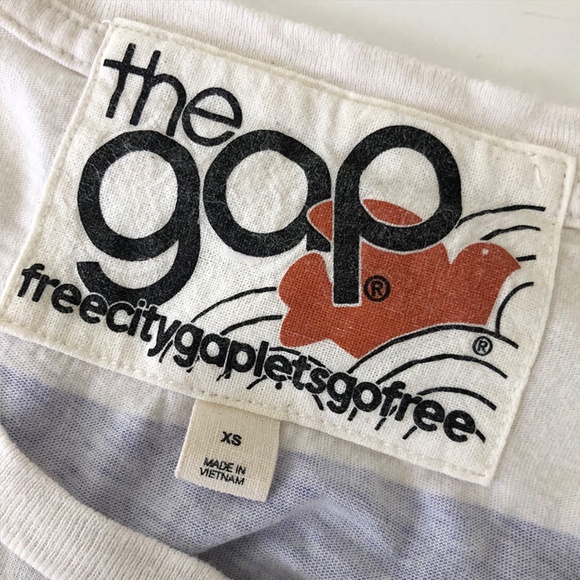 FREE CITY X GAP tshirt / XS - Picture 3 of 6